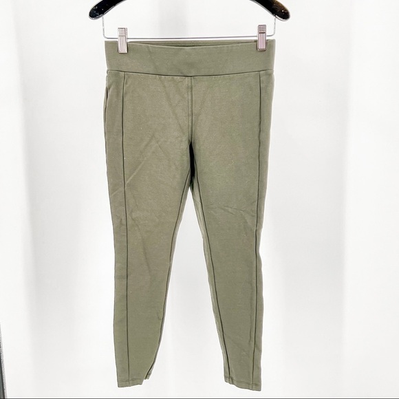 Loft Dark Green leggings - Picture 1 of 6